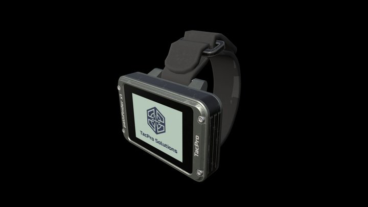 TacPro Solutions Pathfinder X1 GPS - low poly 3D Model