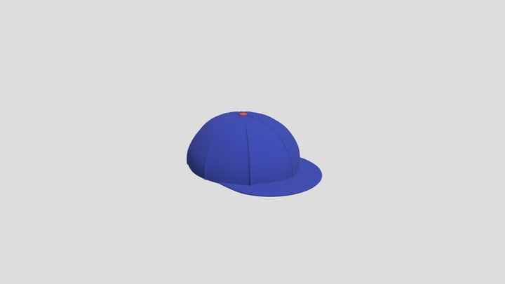 Blue Cap 3D model 3D Model