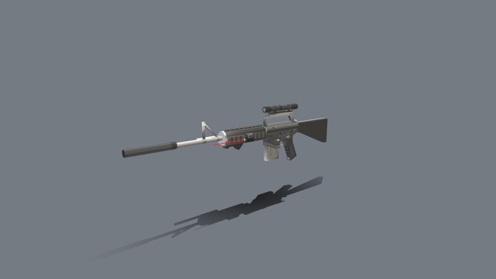 M16 3D Model