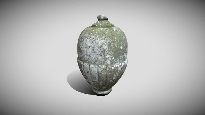 Vintage Stone Thing 3D Model