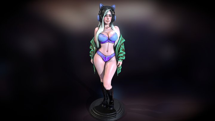 AI Model reworked by human – Modello 3D gratuito STL