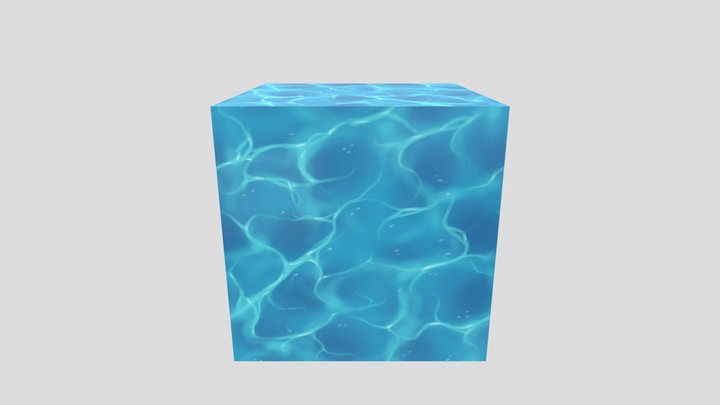 Water Cube 3D Model