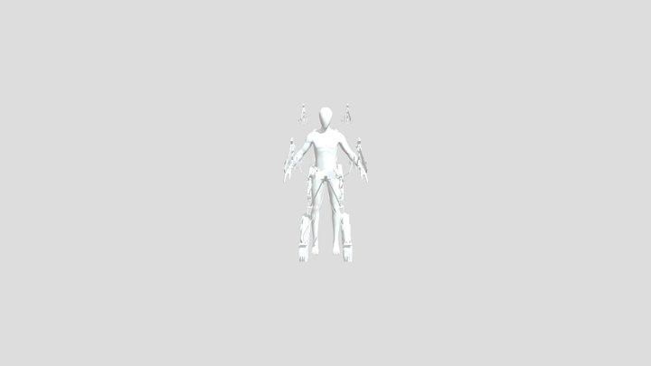 3D gear - Attack on titan 3D Model