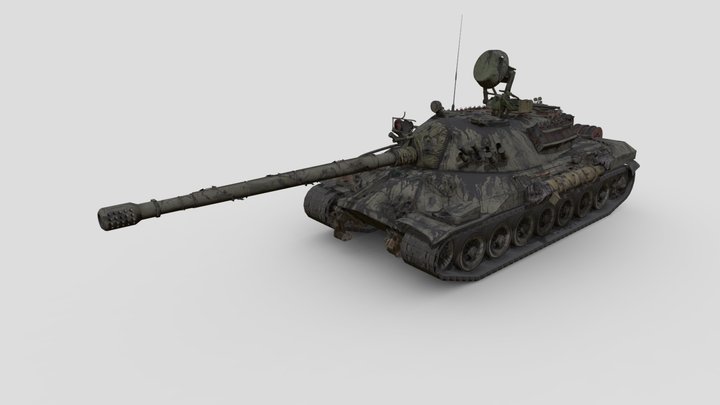 IS-7 Rhyolite [Free] 3D Model