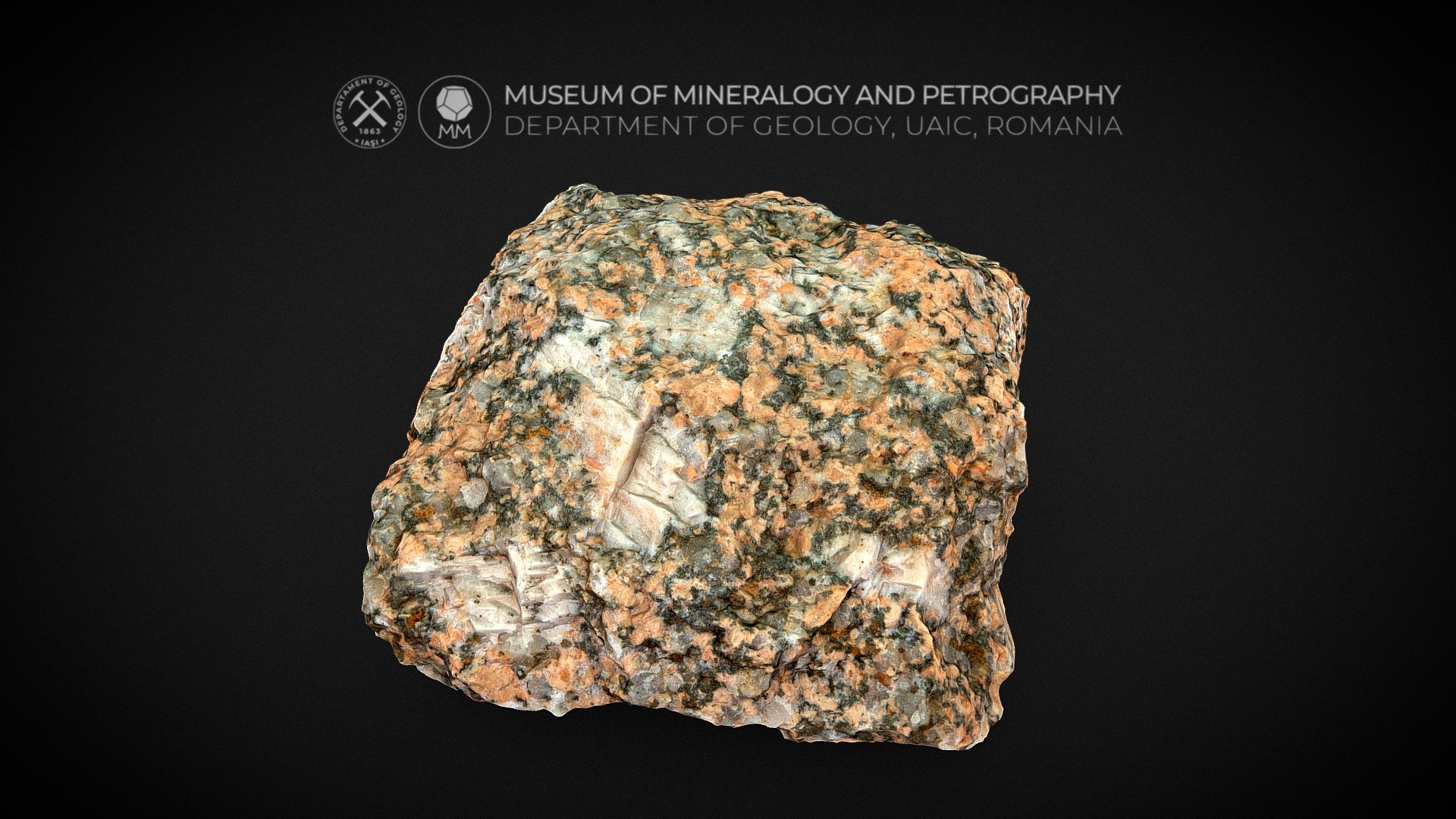 Granite (igneous Rock) - 3D Model By Museum Of Mineralogy And ...