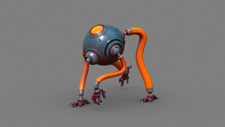 Scout Bot [MOHS 44/100] 3D Model