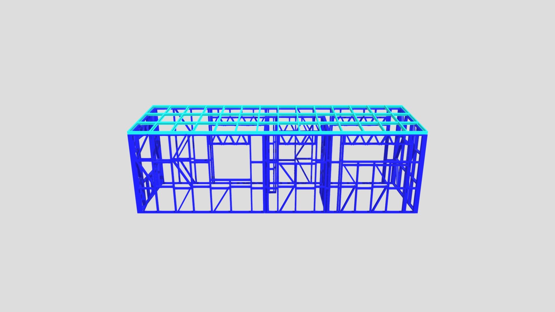 8.4m Bentley Building Group Single Level - 3D model by Treehabframes ...