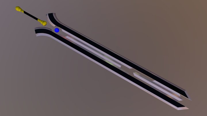SWORD FLOOR 100TH AINCRAD SAO ORDINAL SCALE 3D Model