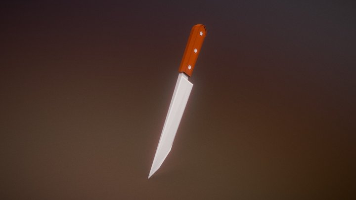 Low Poly Knife