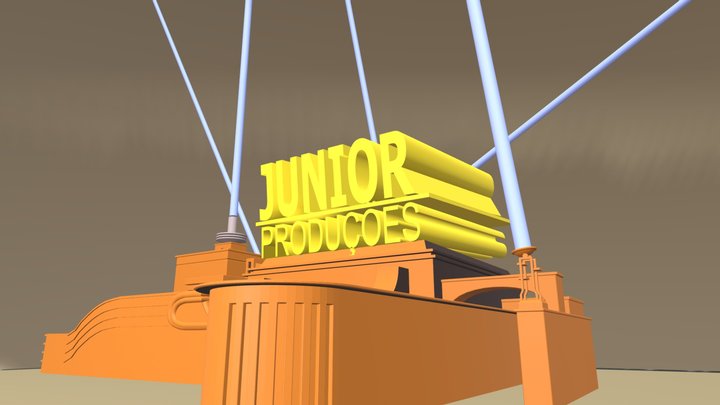 Junior Produções (20th Century Fox Style) Logo R – Modello 3D gratuito STL