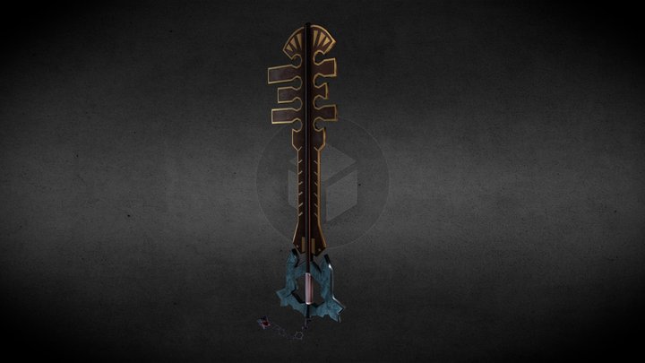 Gaia Bein Keyblade 3D Model