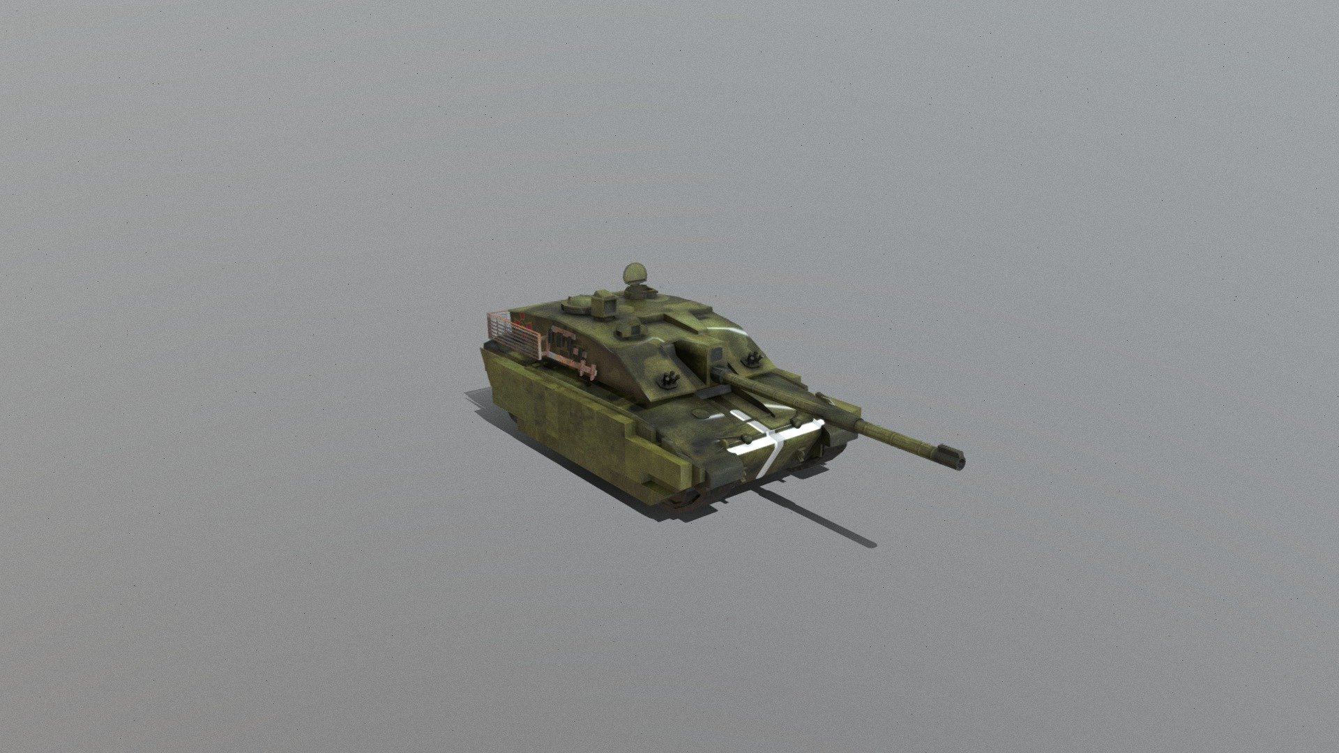 Challenger 2 of the Ukrainian Army - Download Free 3D model by ...