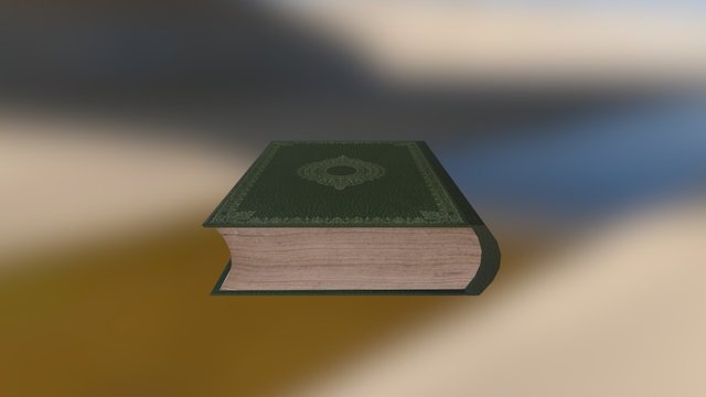 Book 3D Model