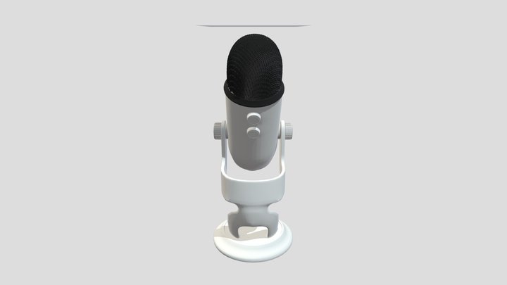 Yeti Mic 3D Model