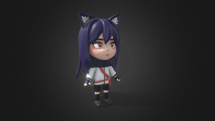 CAM4BP_AgustinLiu_Final_TexasChibi 3D Model