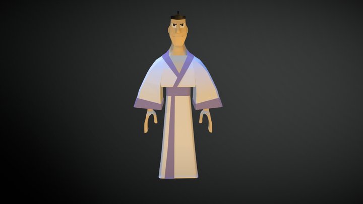 Samurai Jack 3D Model
