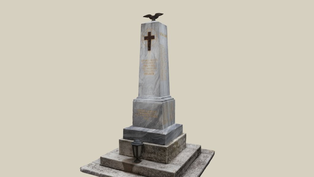 Kriegerdenkmal — Sketchfab embed 3D viewer