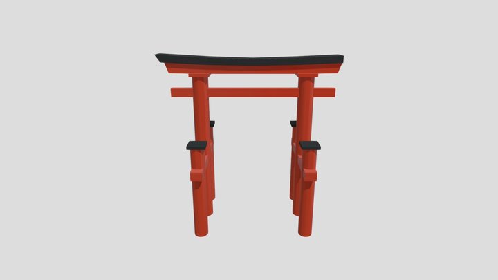 Torii Gate – Modello 3D gratuito STL