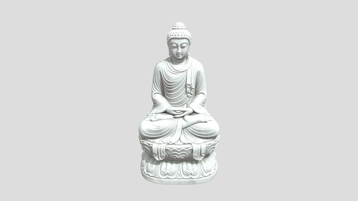 Meditating Buddha – Modello 3D gratuito STL