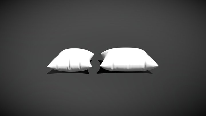 Free Pillow 3D Model