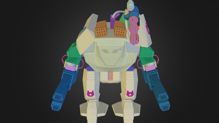 TestRobot 3D Model