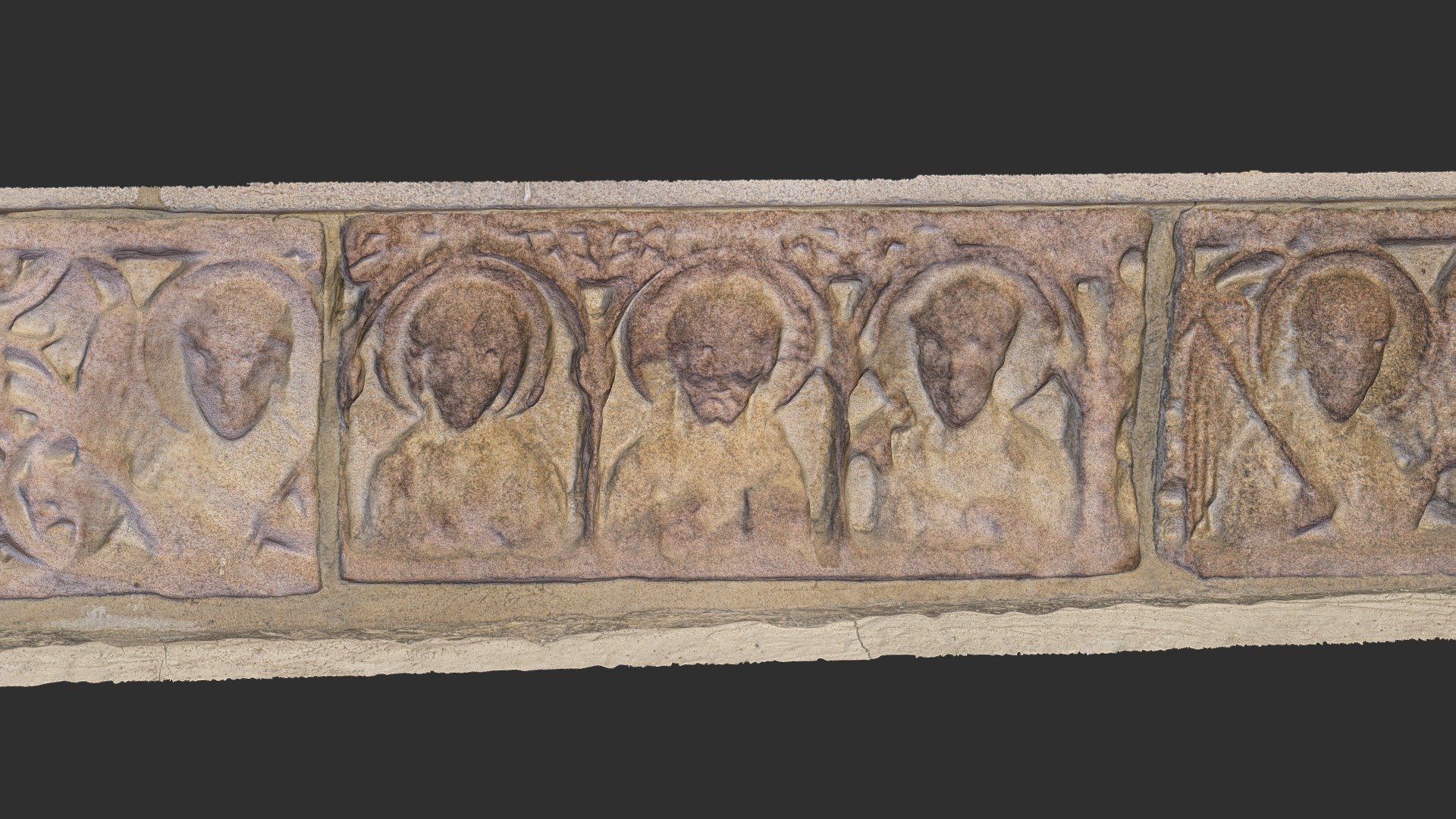 Fletton Frieze - 2 - 3D model by The Corpus of Anglo-Saxon Stone ...