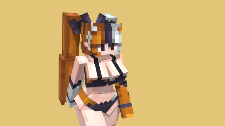 Halloween-girl 3D Model