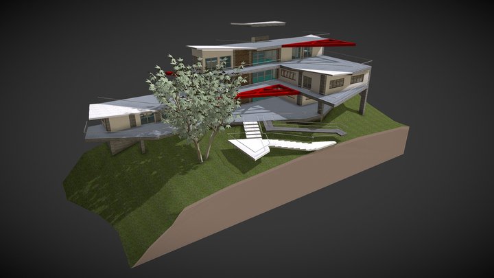 Facultad Arquitectura 1 3D Model
