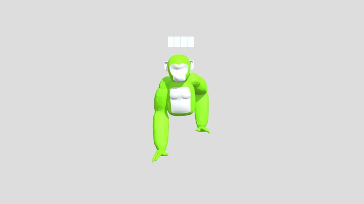 Blud lethal ape 3D Model