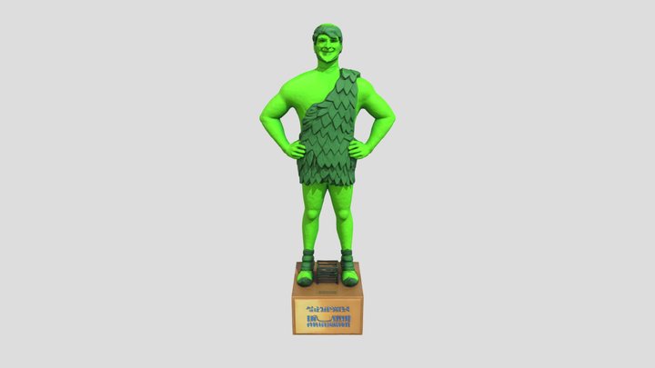 Green Giant Statue