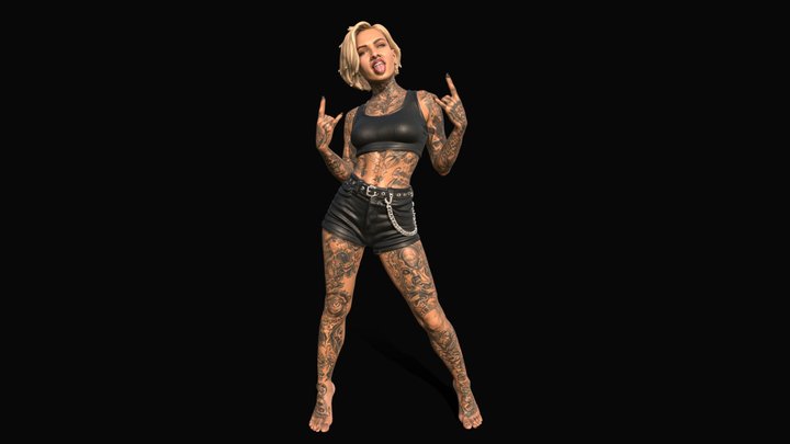 Punk Ink Girl