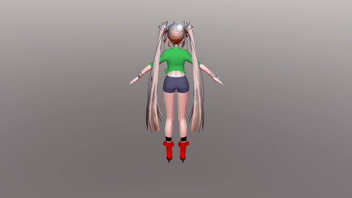 miku 3D Model