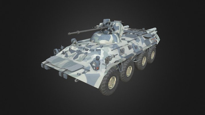 BTR82 3D Model