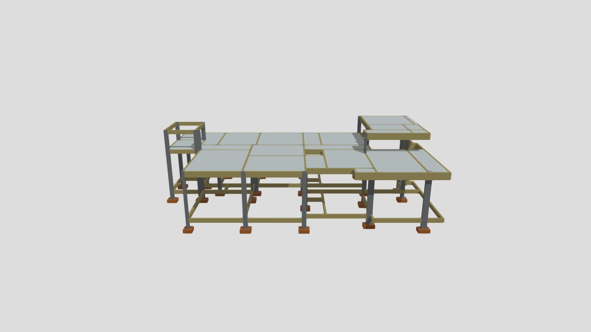 Malha 3d Anderson