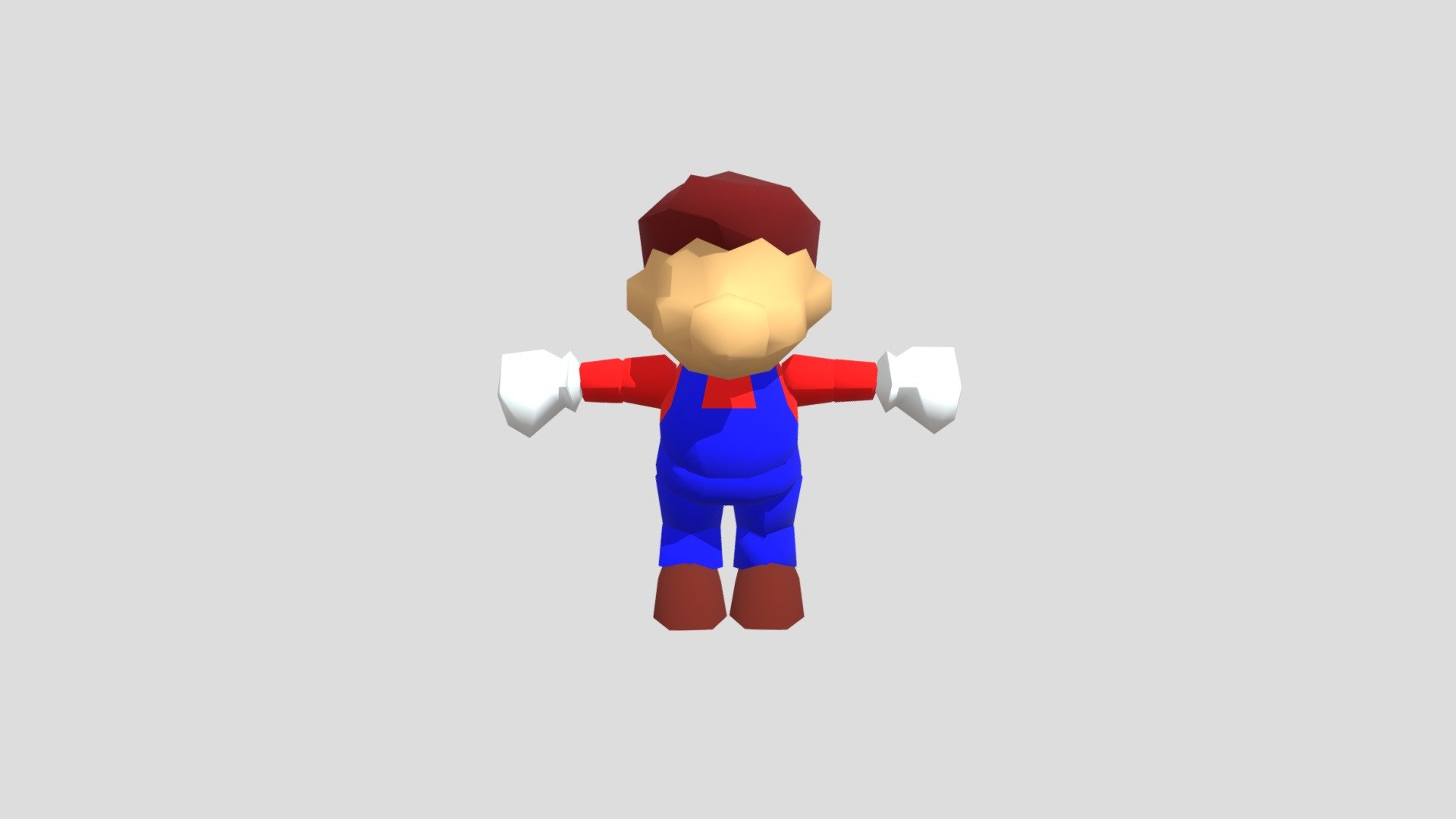 Super Mario Super Mario 64 Rigged 3d Model By Vivizinho64