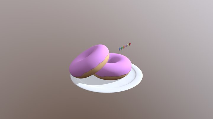 Donut 3D Model