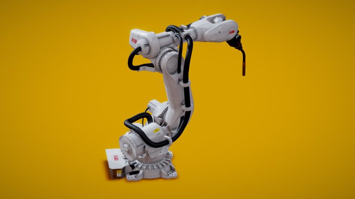 Welding Robot 3D Model