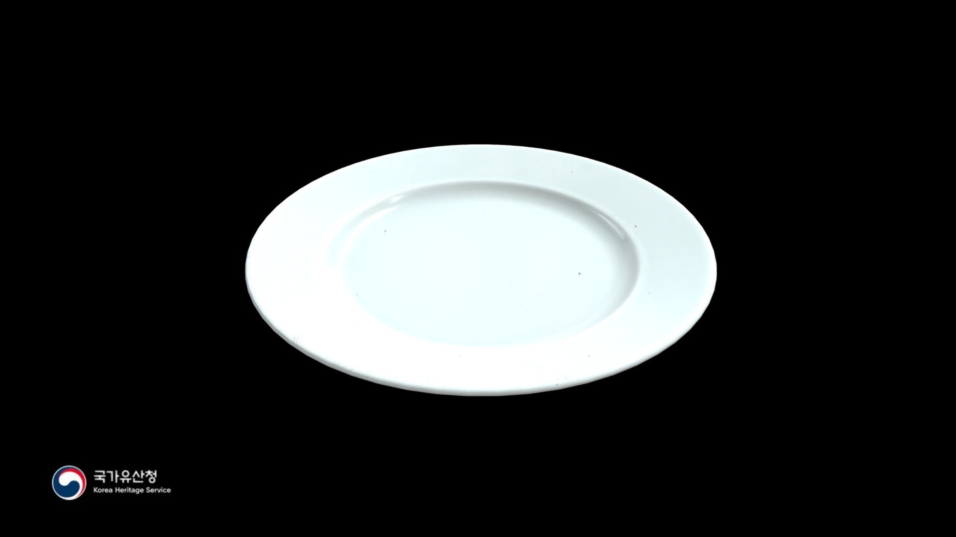 Unhyun_ White Porcelain Dish_A - Download Free 3D Model By KOREA ...