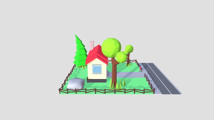 2 - Tiny House 3D Model