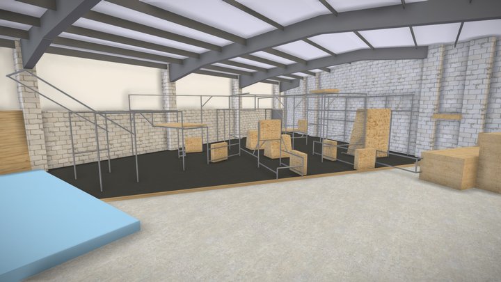 Kinetix Layout Concept01 3D Model