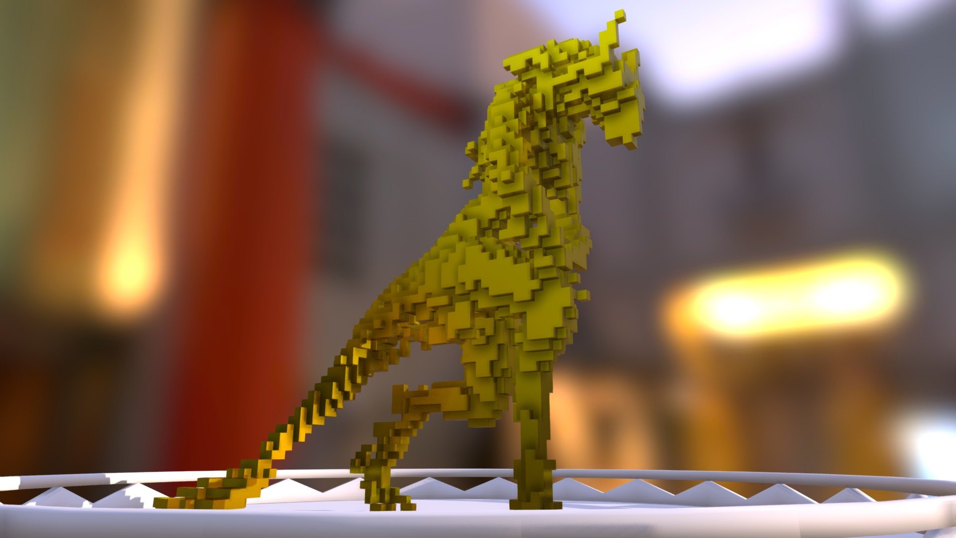 Voxel Sergal Statue - Download Free 3D Model By TheLastSlice [def9ad2 ...