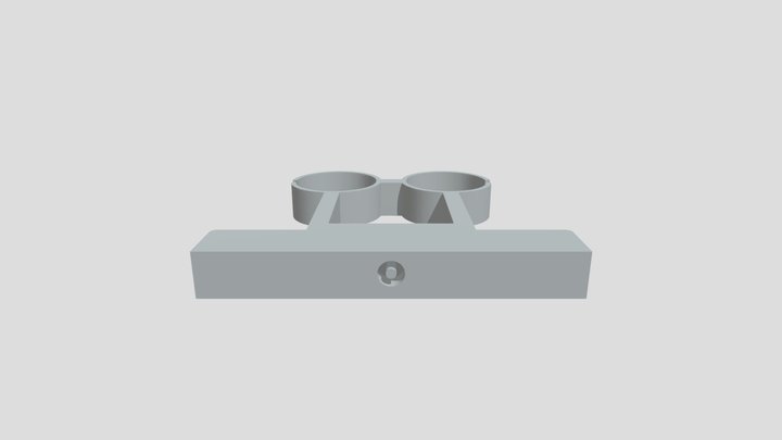 Grove - Ultrasonic Ranger Support 3D Model