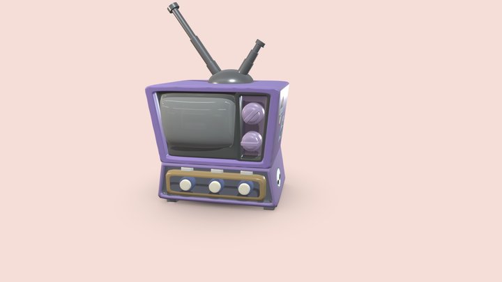 Kids TV toy 3D Model