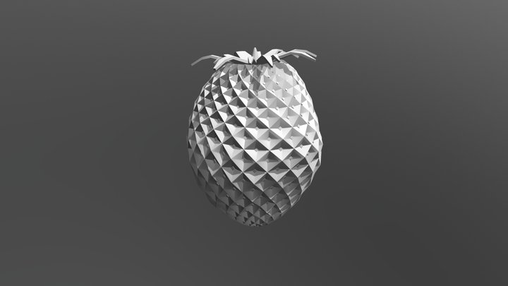 Frutilla Genolet 3D Model