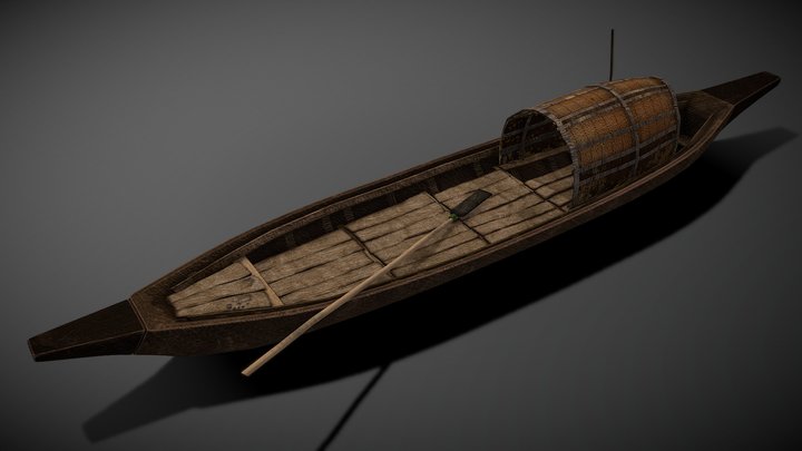 Boat 3D Model