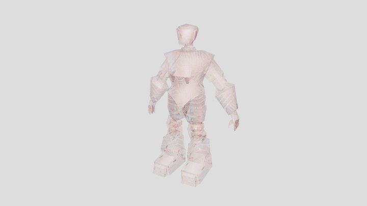rozsamark_lowpolyrobi 3D Model