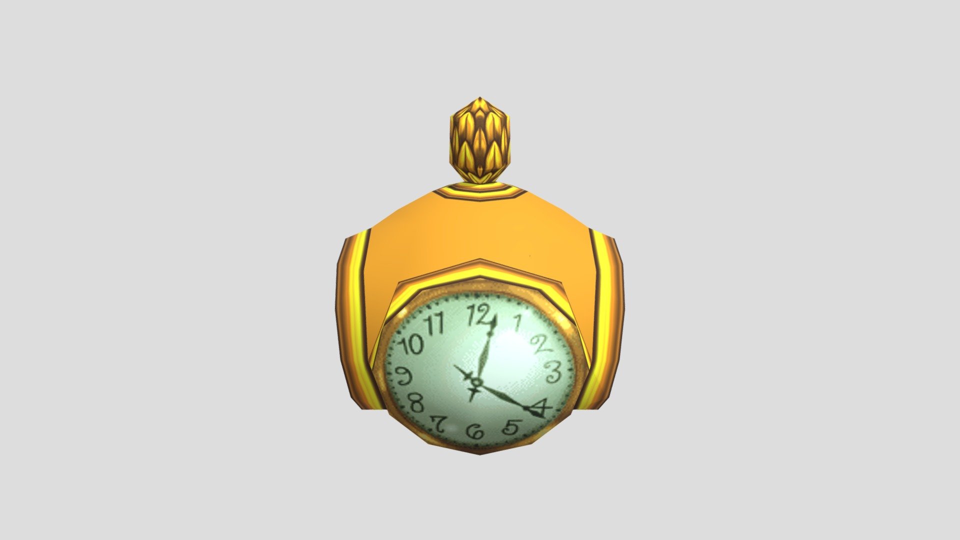 GameCube Madagascar Clock Download Free 3D model by kyle.river