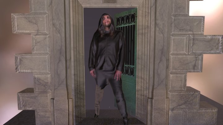 Josh at the Gate (Kinect v2) 3D Model