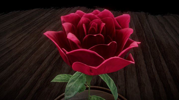 The Rose 3D Model