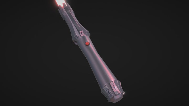 Sith Saber 3D Model